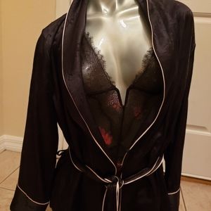 Victoria's Secrets Satin Logo Top